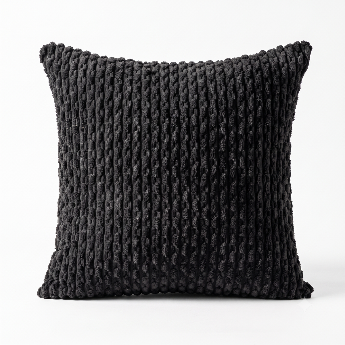 Housse de coussin 45x45 cm velours côtelé