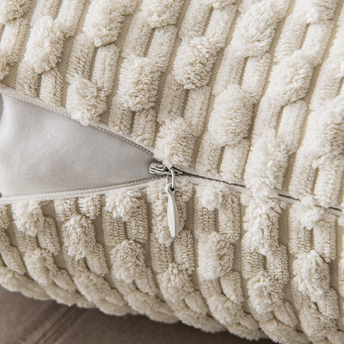 Housse de coussin 45x45 cm velours côtelé