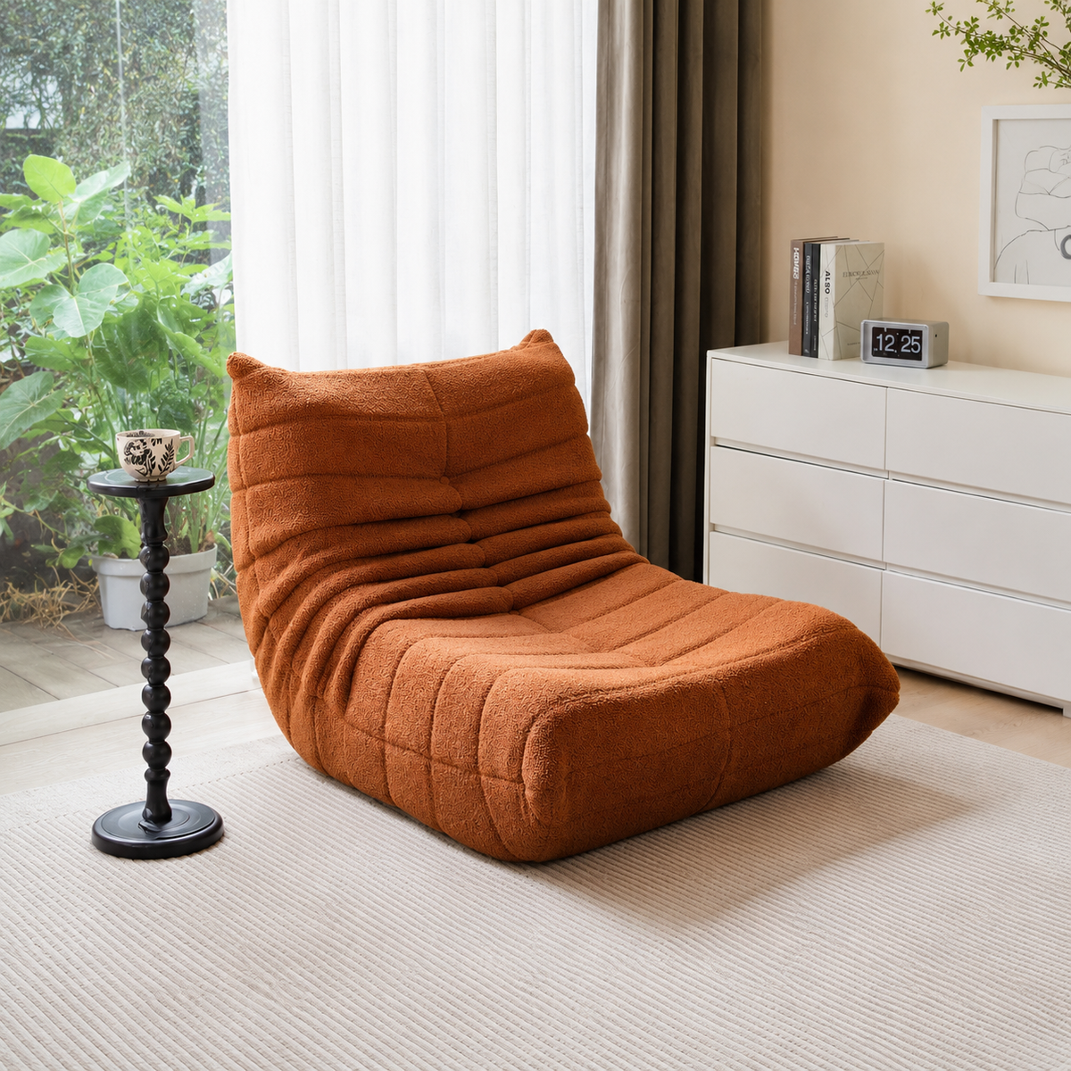 Fauteuil en Velours Design